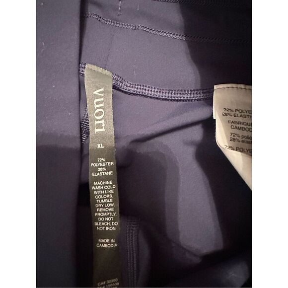 Vuori womens daily legging sz x-large blue drawstring jogger High-Waisted pants - Picture 7 of 8